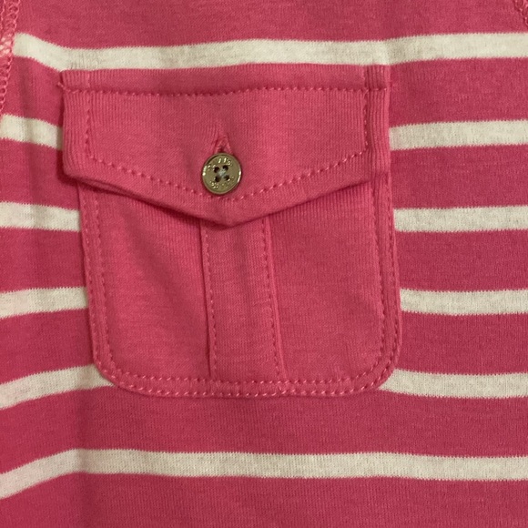 Chaps large pink and white top with adorable pockets excellent condition - Picture 5 of 7